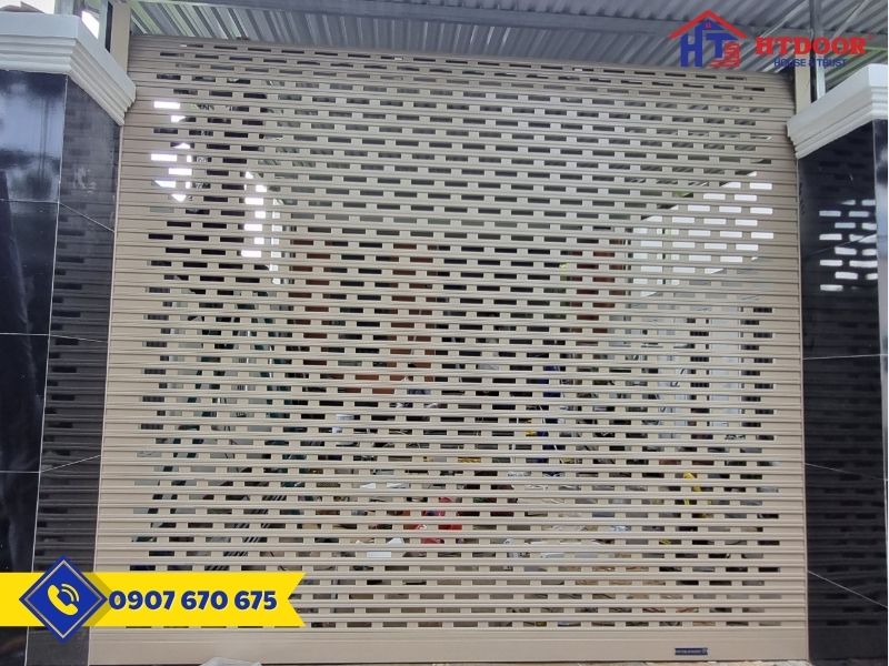 Cửa cuốn công nghệ Đức siêu thoáng tại Trà Vinh