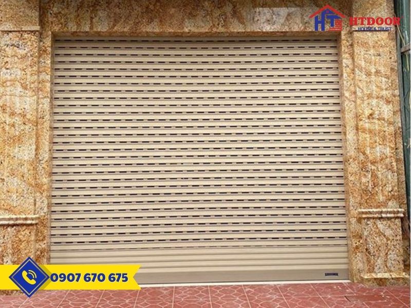 Cửa cuốn nan kép công nghệ Đức