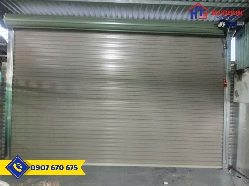 Cửa cuốn Úc màu xanh - HTDoor