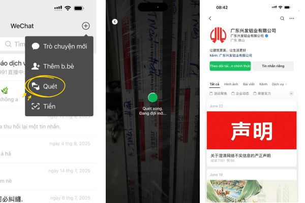 Hướng dẫn kiểm tra mã QR