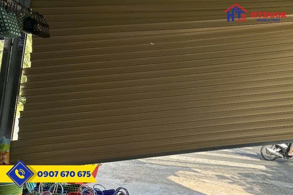 Sửa chửa cửa cuốn bị rớt lá tại Trà Vinh