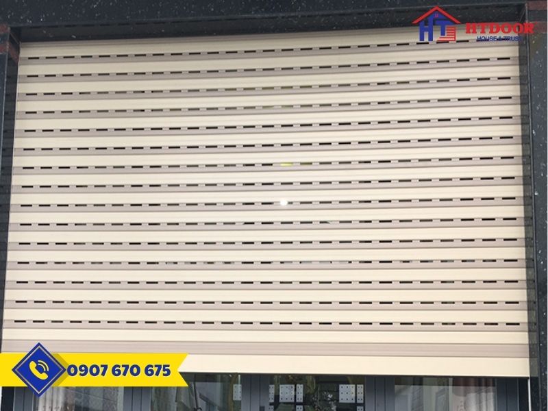 Cửa cuốn công nghệ Đức nan kép