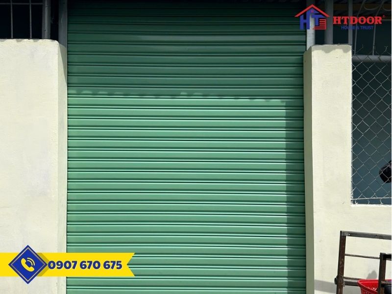 Cửa cuốn công nghệ Đài Loan kéo tay