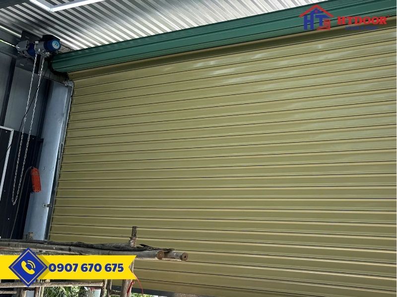 Cửa cuốn Đài Loan sử dụng motor