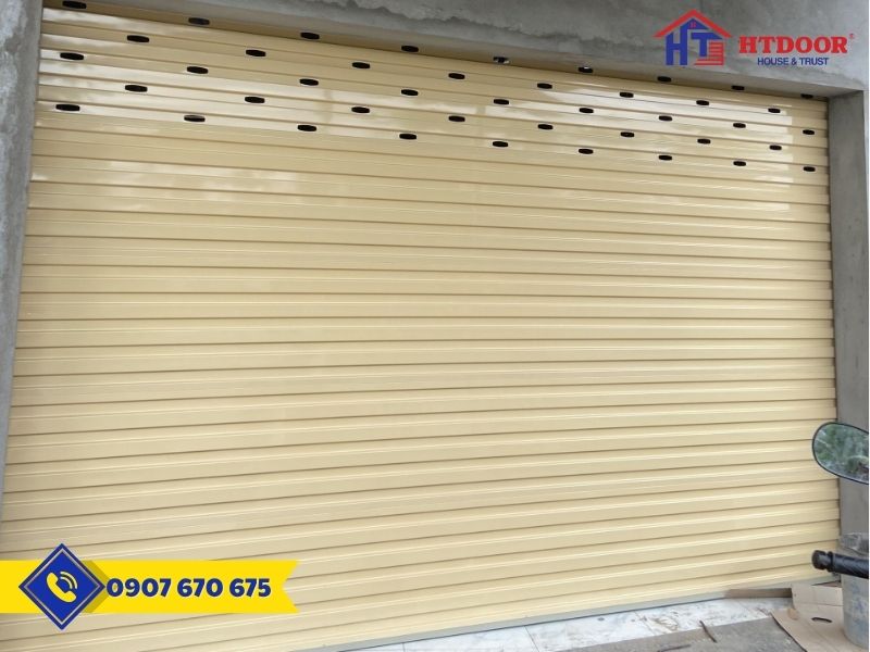 Cửa cuốn Úc tấm liền - HTDoor