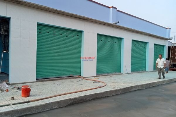 Công trình cửa cuốn công nghệ Đài Loan tại Vĩnh Long