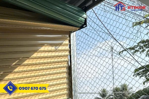 Cửa cuốn bị kẹt nan, đứt lá