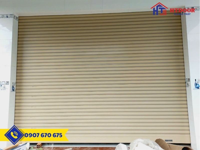 Cửa cuốn công nghệ Đức nan kép