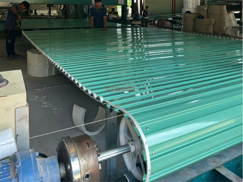 Cửa cuốn tấm liền công nghệ Úc