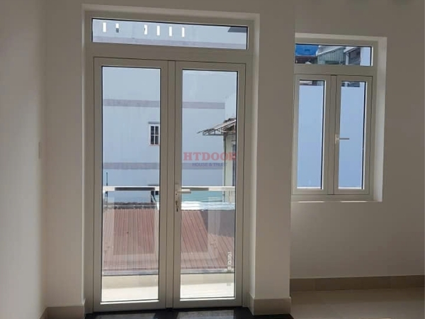 Công trình cửa nhôm Xingfa màu trắng