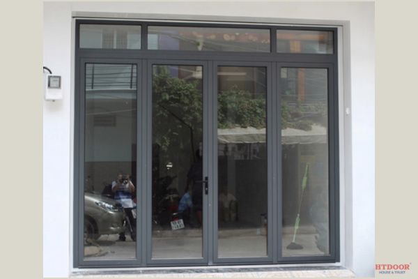 Cửa nhôm hệ vát cạnh