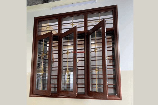 Cửa sổ nhôm Owin 3 cánh mở quay