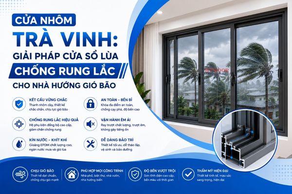 Cửa nhôm Trà Vinh