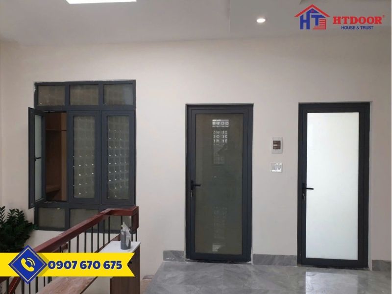 Cửa nhôm Xingfa 1 cánh mở quay