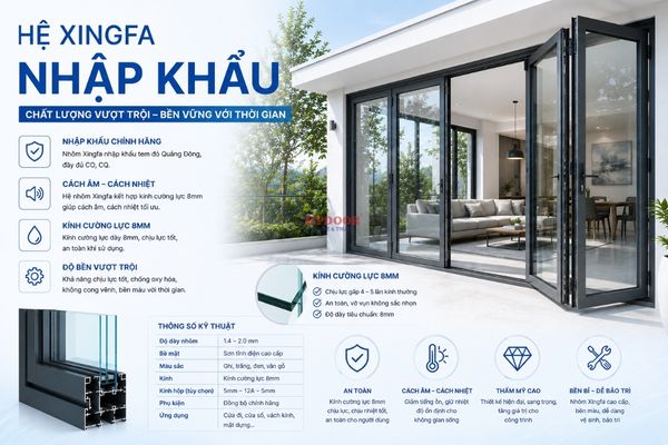 Nhôm Xingfa Nhập Khẩu 