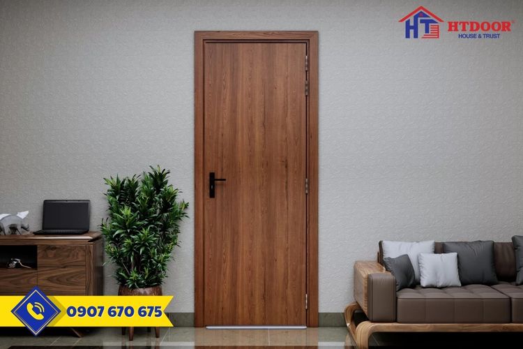 Cửa nhựa Composite màu vân gỗ