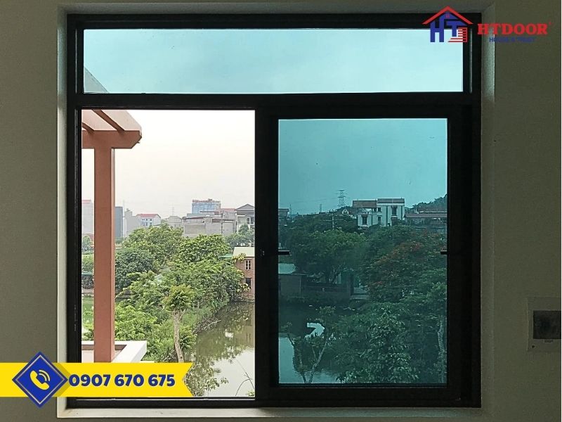 Cửa sổ nhôm Xingfa 2 cánh mở lùa