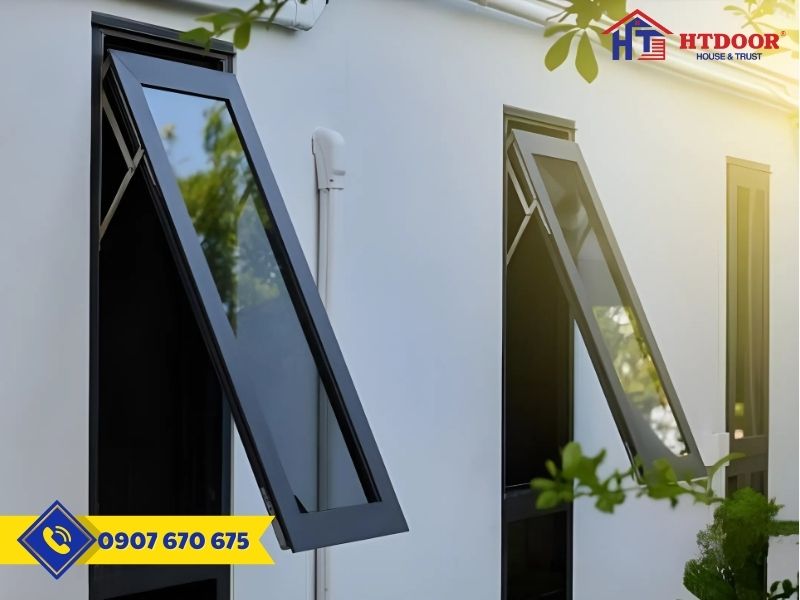 Cửa sổ nhôm Xingfa mở hất