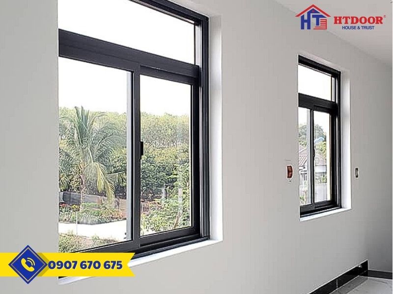 Cửa sổ nhôm Xingfa mở lùa 2 cánh