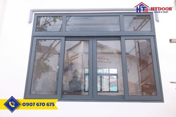 Cửa sổ nhôm Xingfa mở lùa 4 cánh