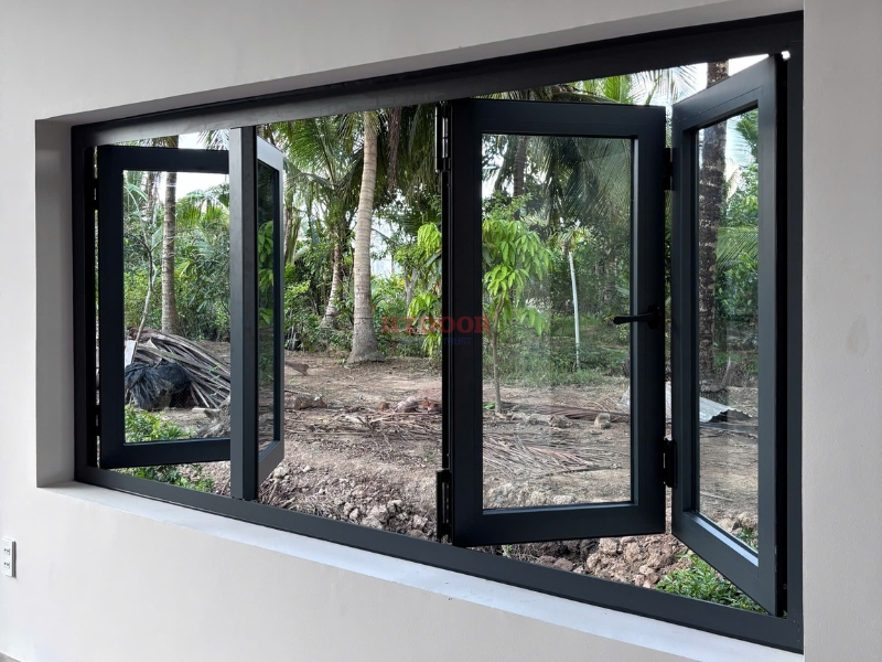 Cửa sổ xếp trượt 4 cánh