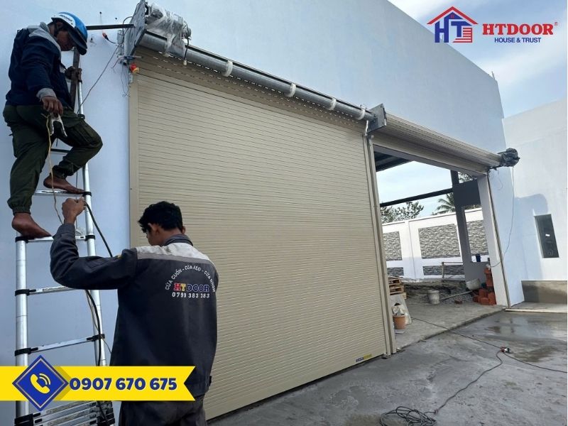 Lắp đặt cửa cuốn 