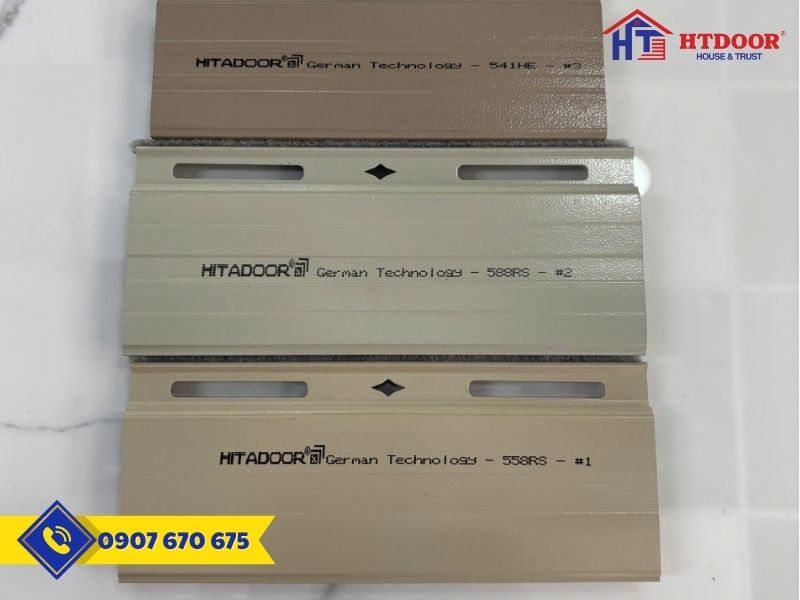 Màu sắc cửa cuốn khe thoáng