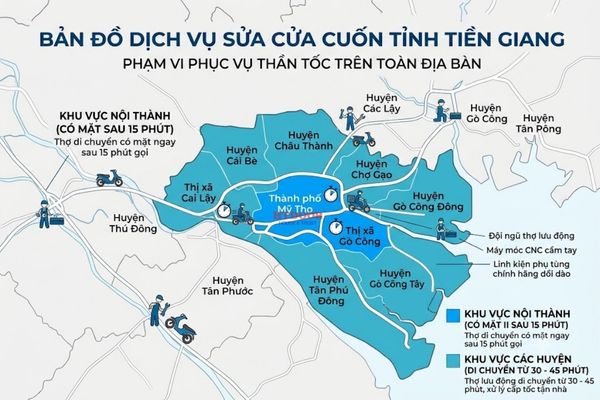 Sửa cửa cuốn Tiền Giang
