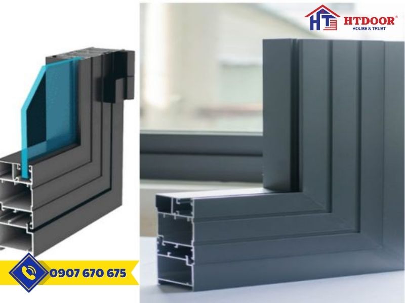 Bề mặt nhôm Xingfa 