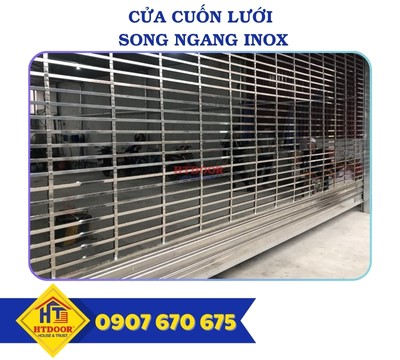 CỬA CUỐN SONG NGANG INOX