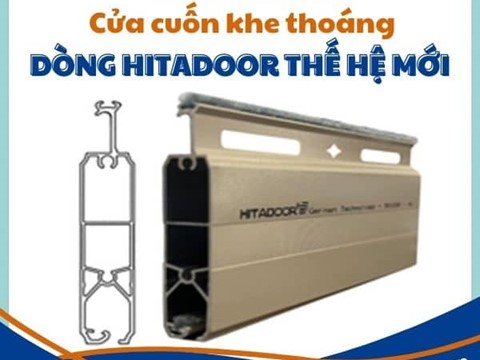Cửa cuốn khe thoáng Hitadoor 5810RS