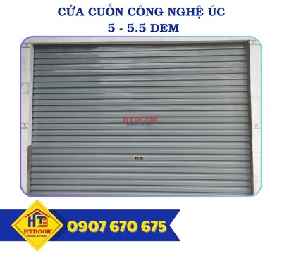 CỬA CUỐN CÔNG NGHỆ ÚC 5 - 5.5 DEM