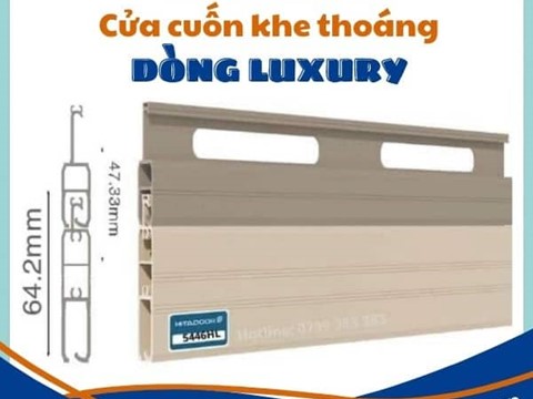 Cửa cuốn Đức khe thoáng Hitadoor 5446HL