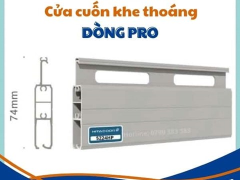 Cửa cuốn khe thoáng Hitadoor 5224HP