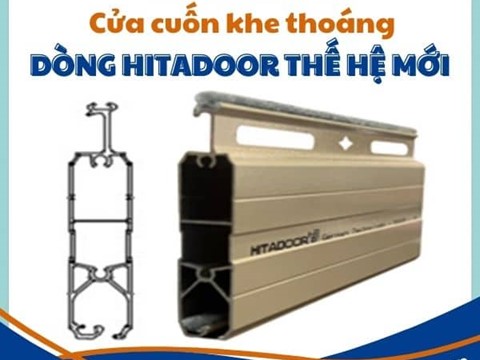 Cửa cuốn khe thoáng Hitadoor 588R