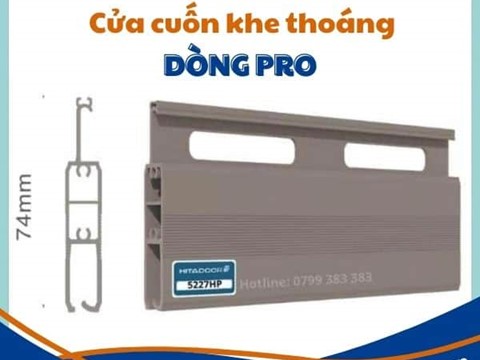 Cửa cuốn khe thoáng Hitadoor 5227HP