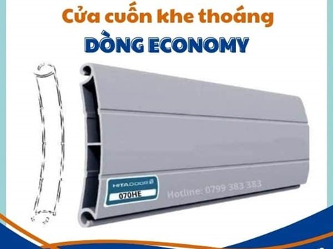 Cửa cuốn không khe thoáng Hitadoor - 070HE