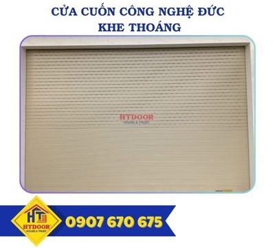 CỬA CUỐN CÔNG NGHỆ ĐỨC KHE THOÁNG