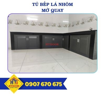 TỦ BẾP LÁ NHÔM