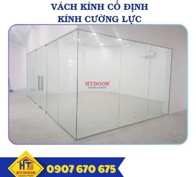 VÁCH KÍNH CỐ ĐỊNH KÍNH CƯỜNG LỰC