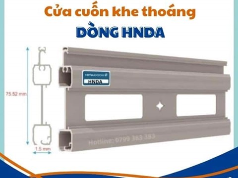 Cửa cuốn khe thoáng Hitadoor  HNDa