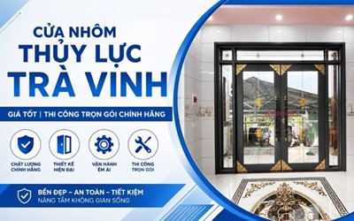 CỬA NHÔM THỦY LỰC TRÀ VINH GIÁ TỐT | THI CÔNG TRỌN GÓI CHÍNH HÃNG HTDOOR