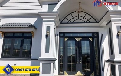 Lắp Đặt Cửa Nhôm Hệ Thủy Lực Tại Bến Tre - HTDoor