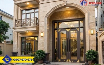 CÁC MẪU CỬA NHÔM HỆ THỦY LỰC ĐẸP NHẤT 2026