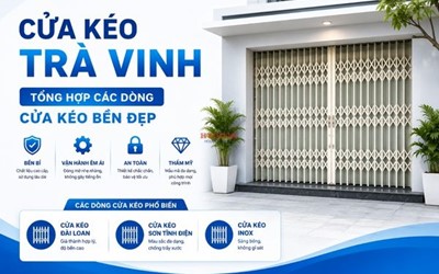 CỬA KÉO TRÀ VINH: TỔNG HỢP CÁC DÒNG CỬA KÉO BỀN ĐẸP 2026 | HTDOOR